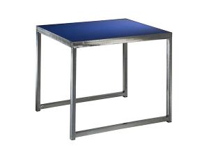 Sydney End Table, Blue (CEST-027) -- Trade Show Rental